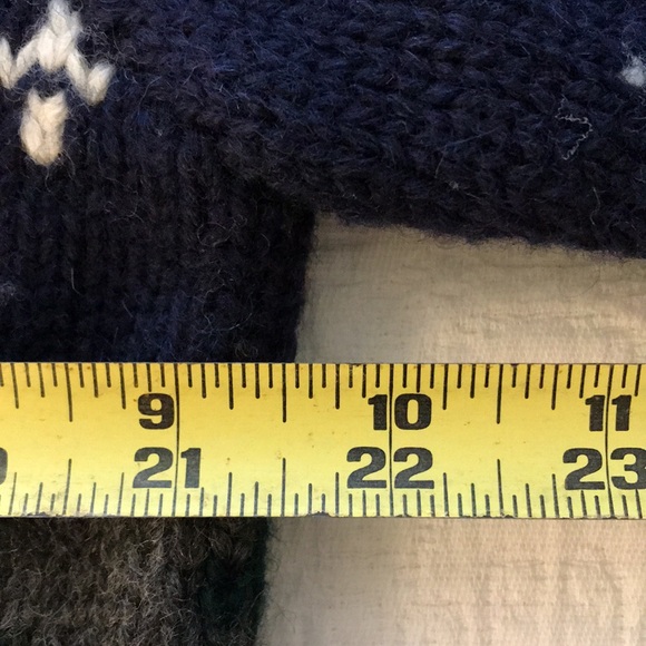 Vintage Lauren Ralph Lauren Dog Mountain Skiing Knit Wool Sweater Men’s S Unixex - Picture 14 of 16